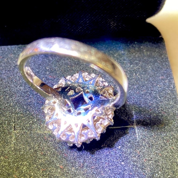 Tanzanite and diamond ring - Picture 3 of 7